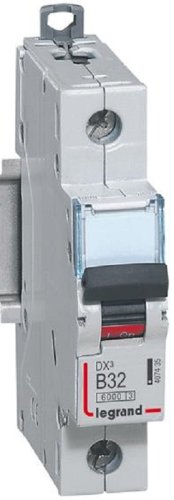 Выключатель автоматический Legrand DX3-E 6000 1п 32А B 10кА фото Выключатель автоматический Legrand DX3-E 6000 1п 32А B 10кА картинка